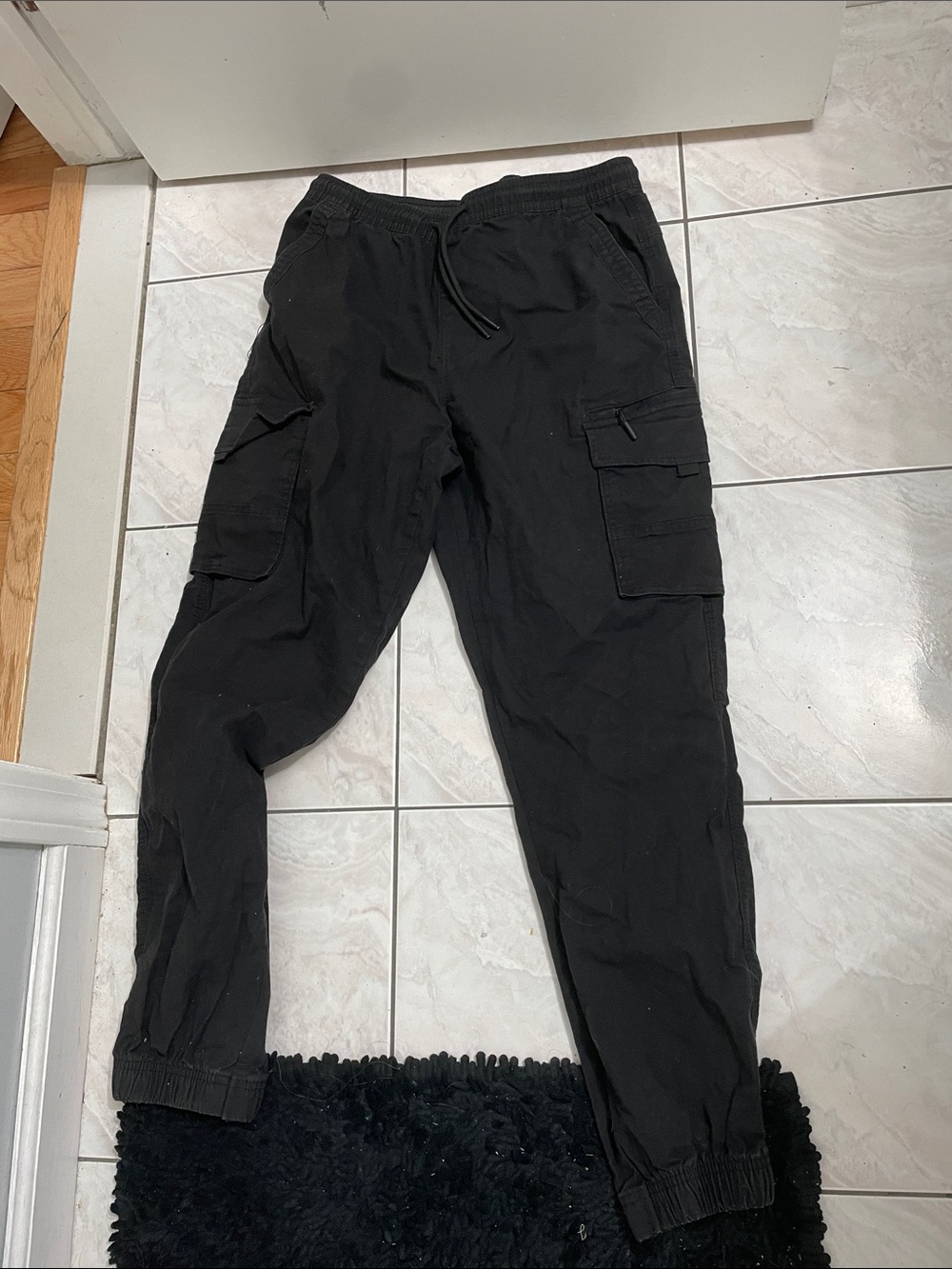 Denim co cargo pants